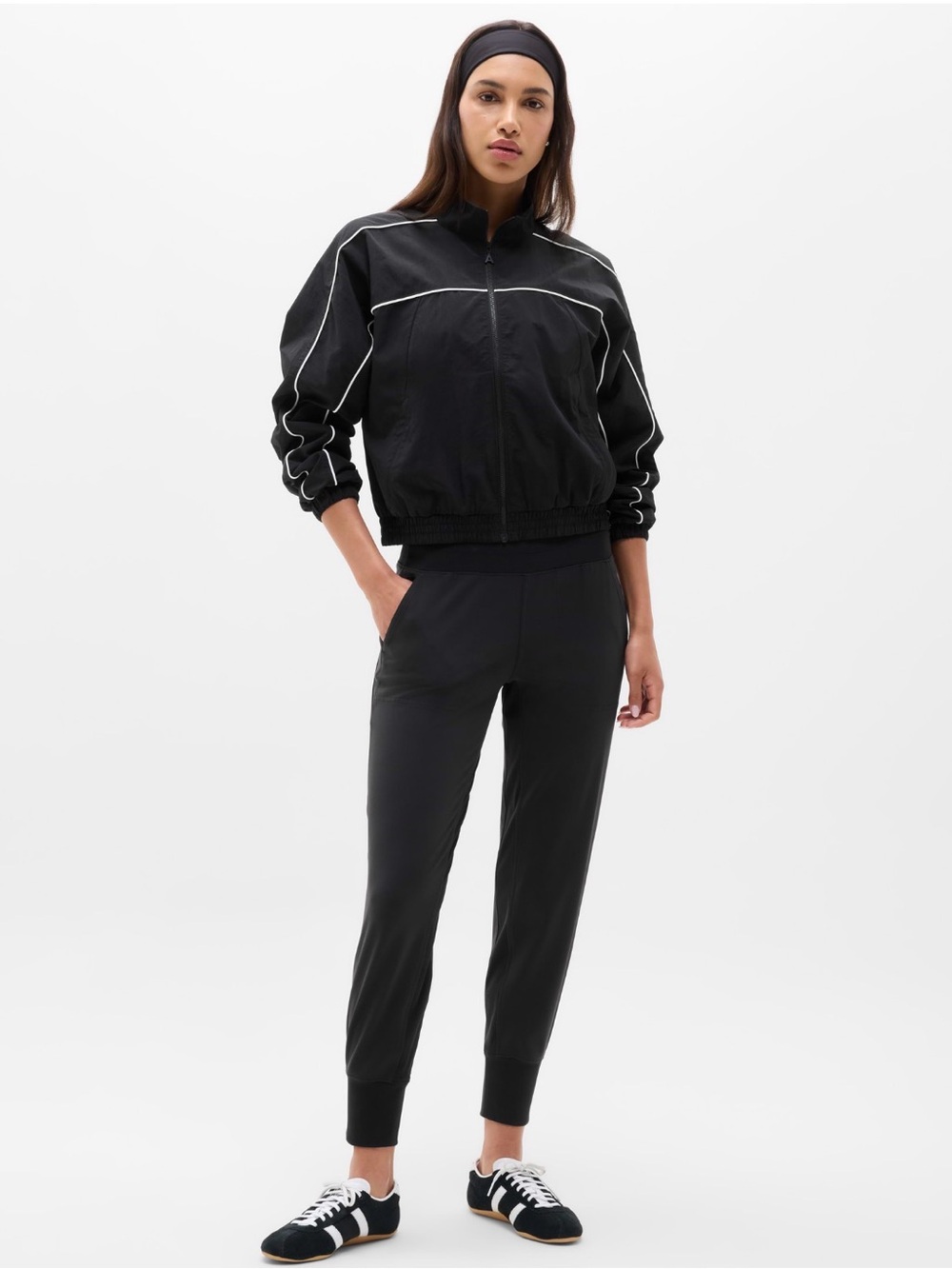 Athleta High Rise Venice Joggers - Black